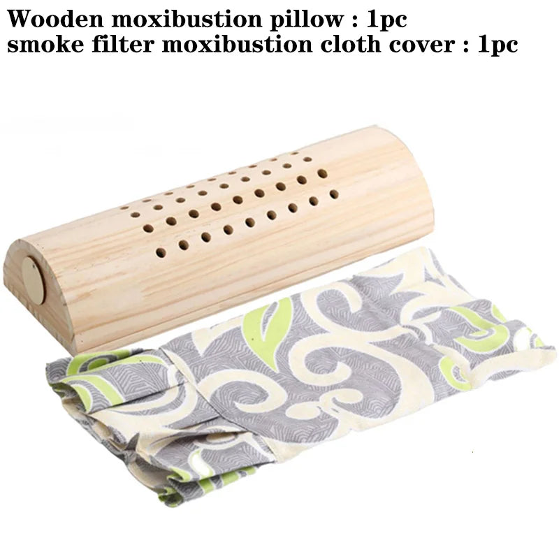 Cervical Pillow Heated Rigid Massager Neck Waist Warm Moxa Therapy Moxibustion Burner Joint Relaxation Massage Relieve Pain
