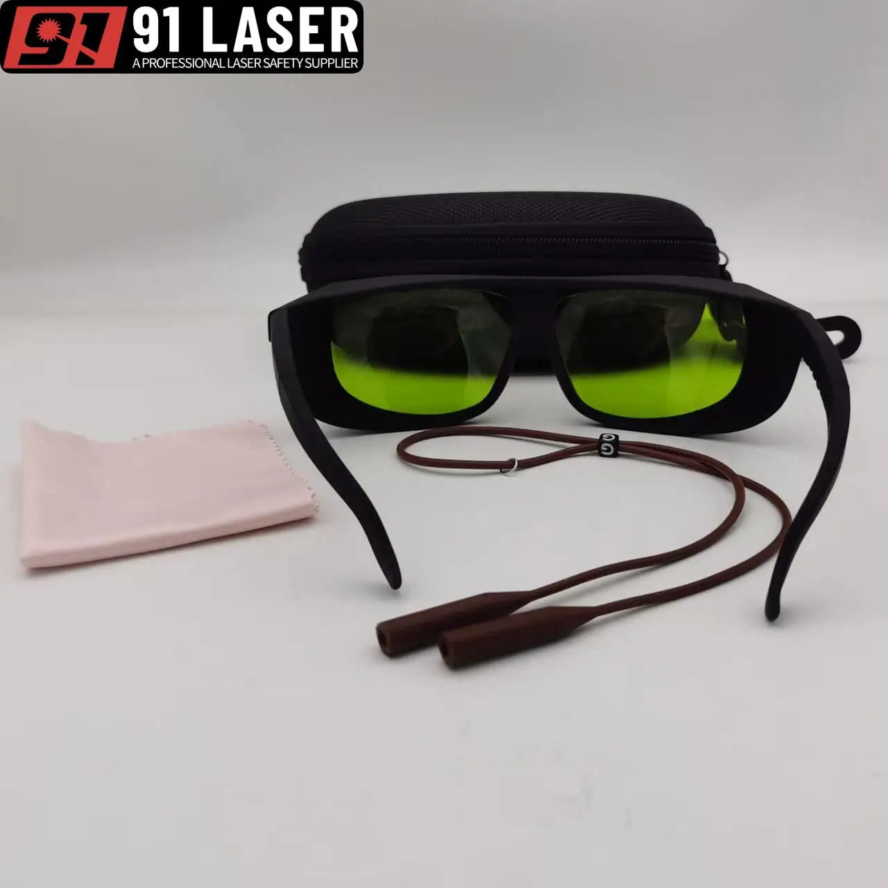 OD7+Laser Safety Glasses For 755nm 780nm 808nm 840nm 907nm 980nm 1064nm 1076nm 1080nm Lasers With Accessories and Certificate