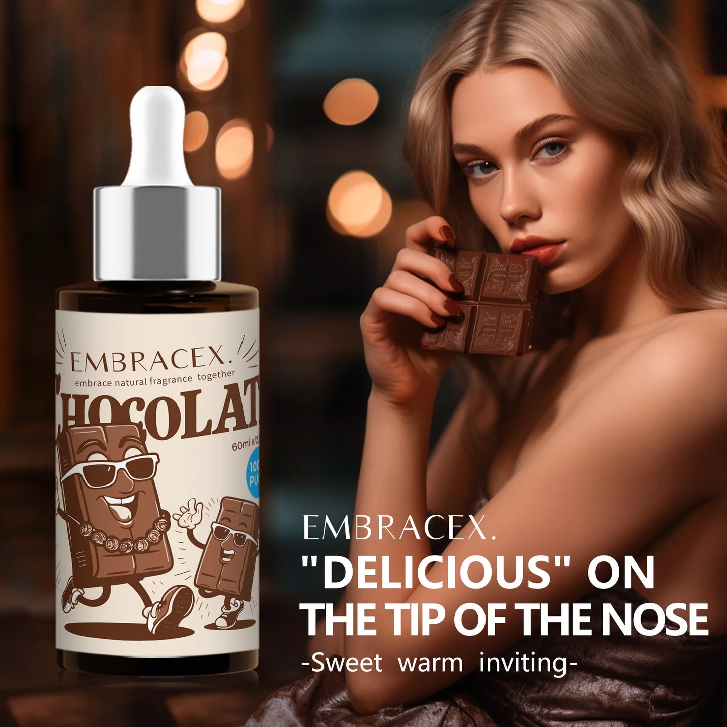 11Style 60ml Essential Oils Send A Dropper Parfum Home Perfume Gingerbread Man For Diffusers、Candles Making、Car Aromatherapy
