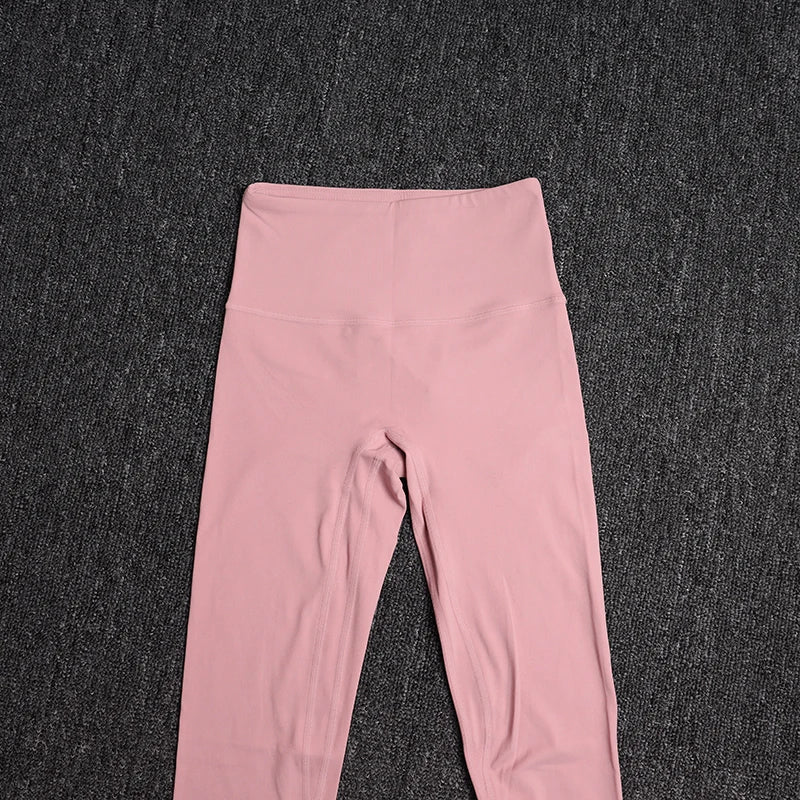 TRY TO BN Sports Leggings Yoga Women Fitness Pant High Waist Leggings Push Up Elastic Workout Running Training Tight Gym Clothes