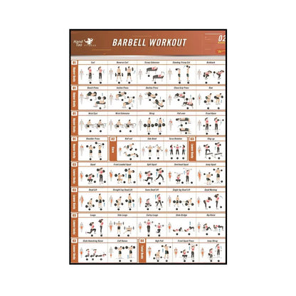 Gym Yoga Studio Workout Detailed Action Chart Pose Canvas Poster Bodybuilding Wall Art Painting Prints Home Room Decor Murals