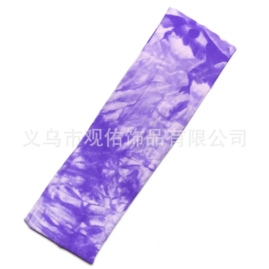 Sports Fitness Headwear Stretchy Yoga Running Head Band Breathable Headscarf Sweatband for Women Men Gym Supplies
