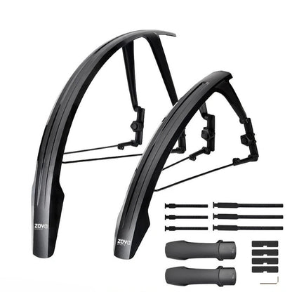 Road Mountain Bike Mudguard Quick-release Waterproof Lengthened Lightweight Streamlined Shape Bicycle Fenders Bicycle Parts