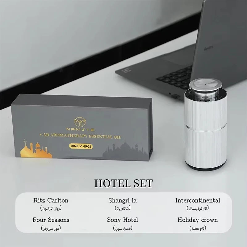 NAMSTE Aromatherapy Diffuser USB Charging Aluminium Alloys Material Perfume box Aromatic Oil Diffuser Air Freshener Device Home