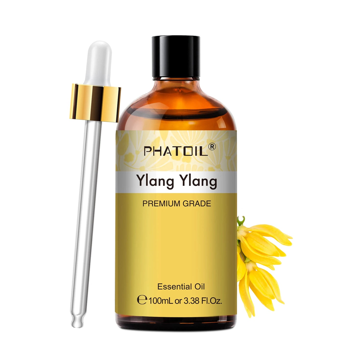 PHATOIL 100ml Aromatherapy Essential Oil-Lavender Rose Vanilla Eucalyptus Sandalwood Pine Needles for Diffuser,Candle Making