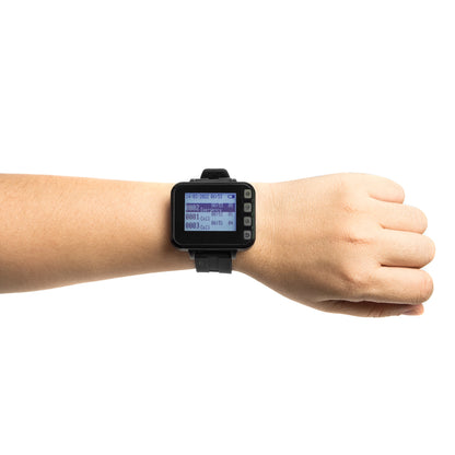Ycall Wireless Wrist Watch Receiver Clock Hour Bracelet Restaurant Pager Waiter Calling System For Cafe Bar Hotel Club (1 Piece)