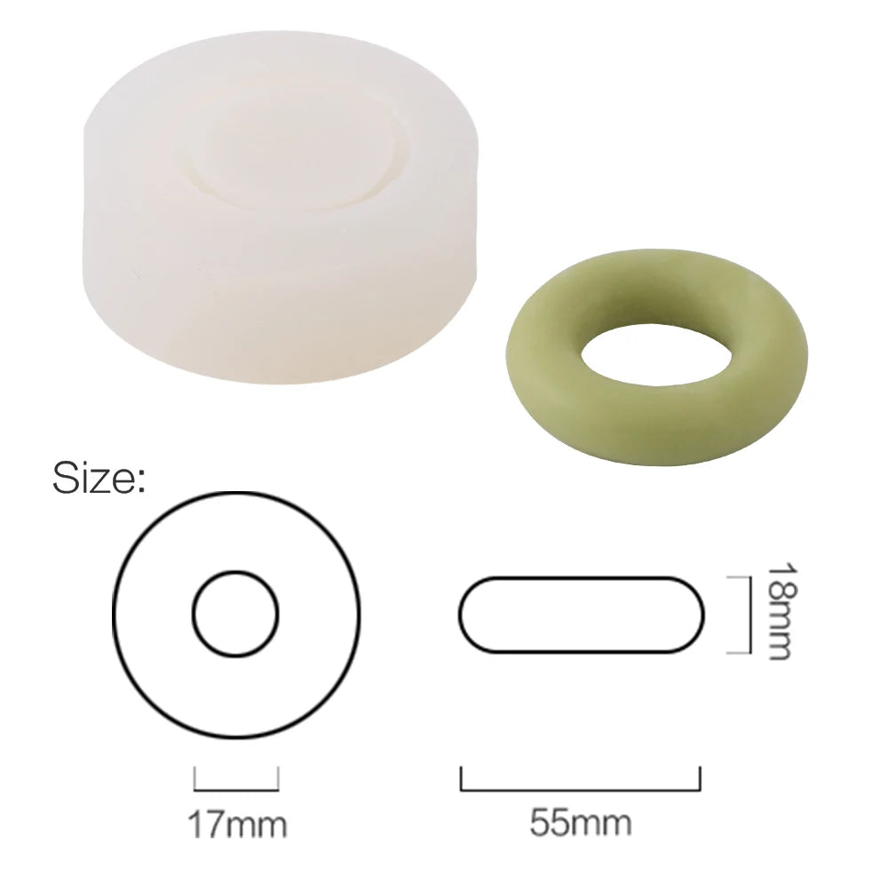 Boowan Nicole Modular Silicone Candle Mold Handmade Stackable Aromatherapy Candle Mould Home Decoration Tools