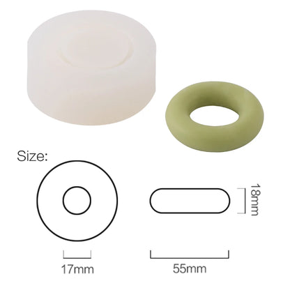 Boowan Nicole Modular Silicone Candle Mold Handmade Stackable Aromatherapy Candle Mould Home Decoration Tools