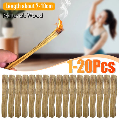 Palo Santo Natural Incense Sticks High-oil Smell of Old Materials for Long-lasting Application of Yoga Buddha Aromatherapy Home