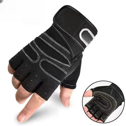 Gym Gloves Fitness Weight Lifting Gloves Body Building Training Sports Exercise Cycling Sport Workout Glove for Men Women M/L/XL