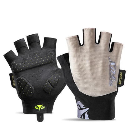 BATFOX Cycling Bicycle Gloves Half Finger Men Women Resistant Breathable Anti-Slip Summer Fishing Fitness Sport Training Gloves