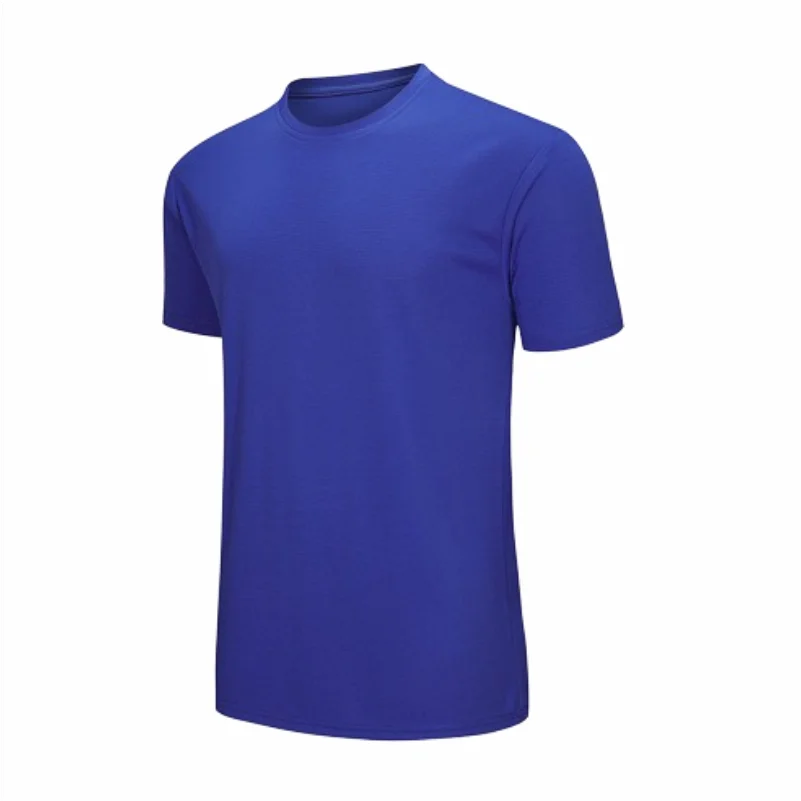 Cheap Quick-Drying Breathable Sports T Shirt Running Fitness Marathon Football Basketball T-shirts Custom Logo Embroidery Print