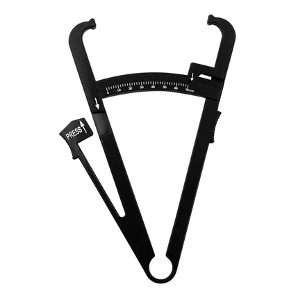 Body Fat Loss Tester Calculator Caliper Fitness Clip Fat Measurement Tool Slim Chart Skinfold Test Instrumen