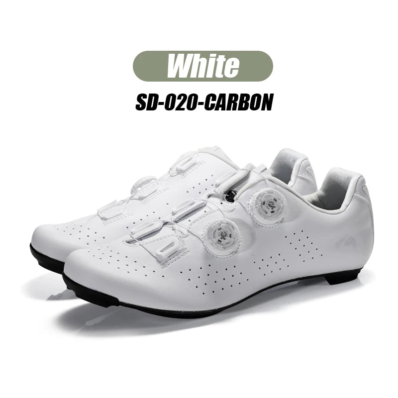 sidebike cycling shoes ultralight 14 level hardness carbon fiber shoes road bike men professional self-locking cleat sneakers