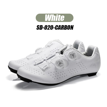 sidebike cycling shoes ultralight 14 level hardness carbon fiber shoes road bike men professional self-locking cleat sneakers