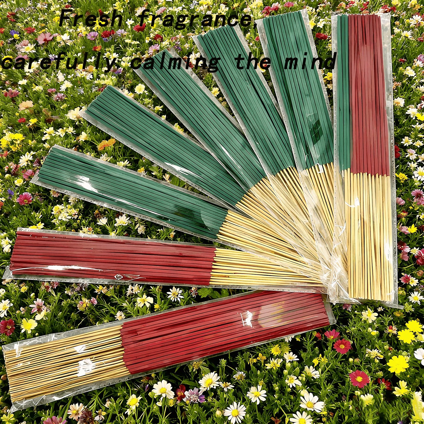 8 Sets of Incense Sticks - 160/400/800 Sticks, Natural Scents Perfectly Selected from Jasmine, Mint, White Sage, Rose, Lavender, Agarwood, Lemongrass, Dragon's Blood, Frankincense, Cherry Blossom, Vanilla, Mixed Fragrances Su