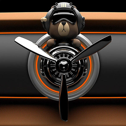Car Aromatherapy Diffuser Plane Rotating Aromatherapy Diffuser Stylish Automobile Decor Cute Car Fragrance for Relaxing Removing
