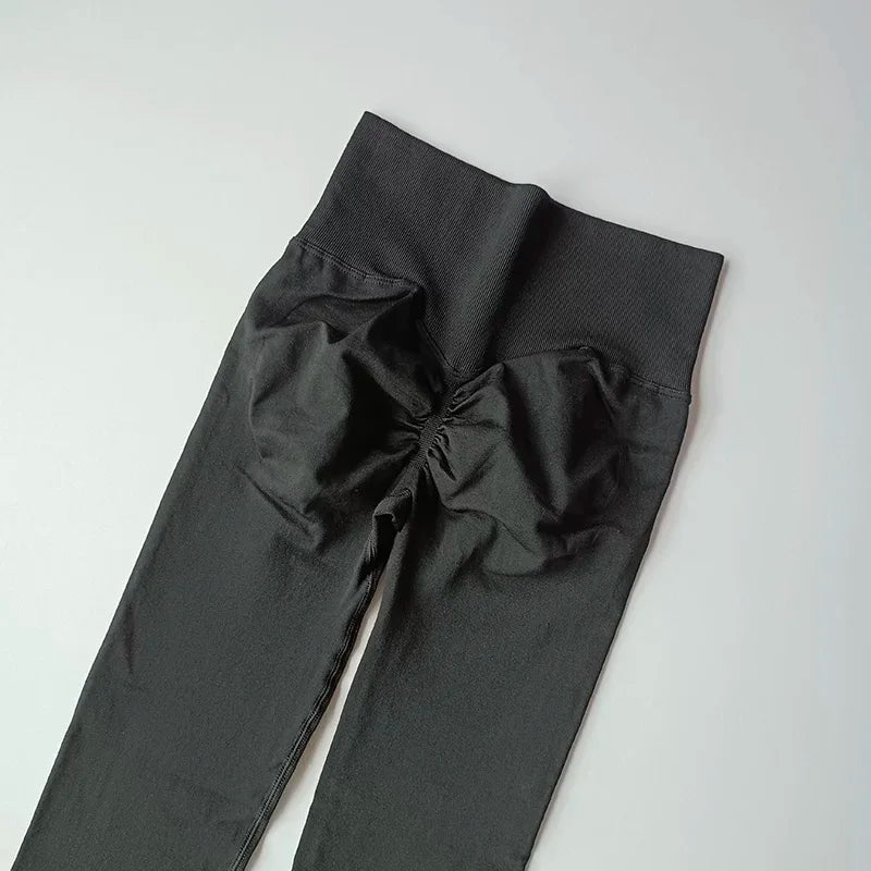 High Waist Women's Yoga Exercise Pants: Comfortable High Elasticity Leggings for Hip Lifting Fitness Training