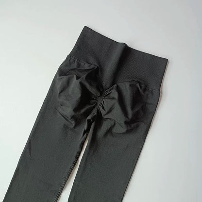 High Waist Women's Yoga Exercise Pants: Comfortable High Elasticity Leggings for Hip Lifting Fitness Training