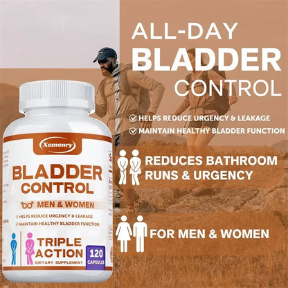 Bladder Control Supplement - Reduce Urinary Frequency and Urgency, Improve Urination, Prevent Leakage, Healthy Function