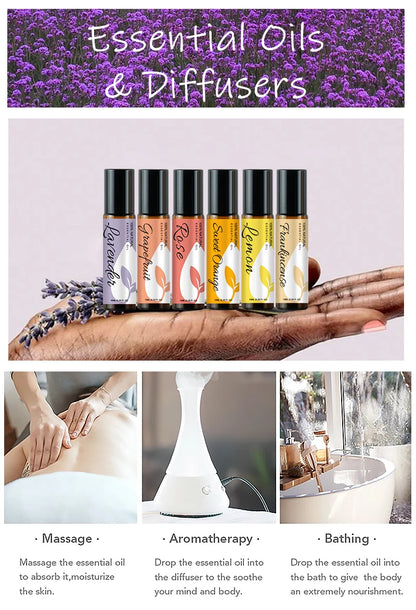 Lavender Essential Oil  Undiluted Therapeutic Grade Aromatherapy  for Relaxation and Body Care Beauty and Healthy Skin Use