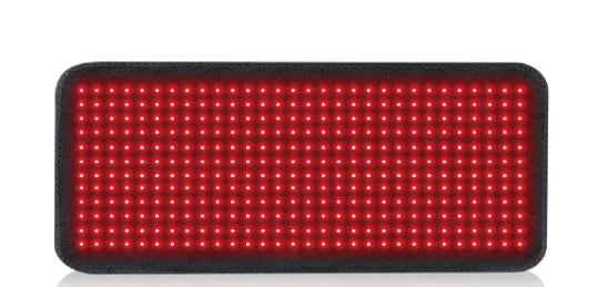 Dual-Wavelength Red Light Pad 360 LEDs (660nm & 850nm) Heating Mat for Muscle Pain, Relaxation Large Size Back & Shoulder Relief