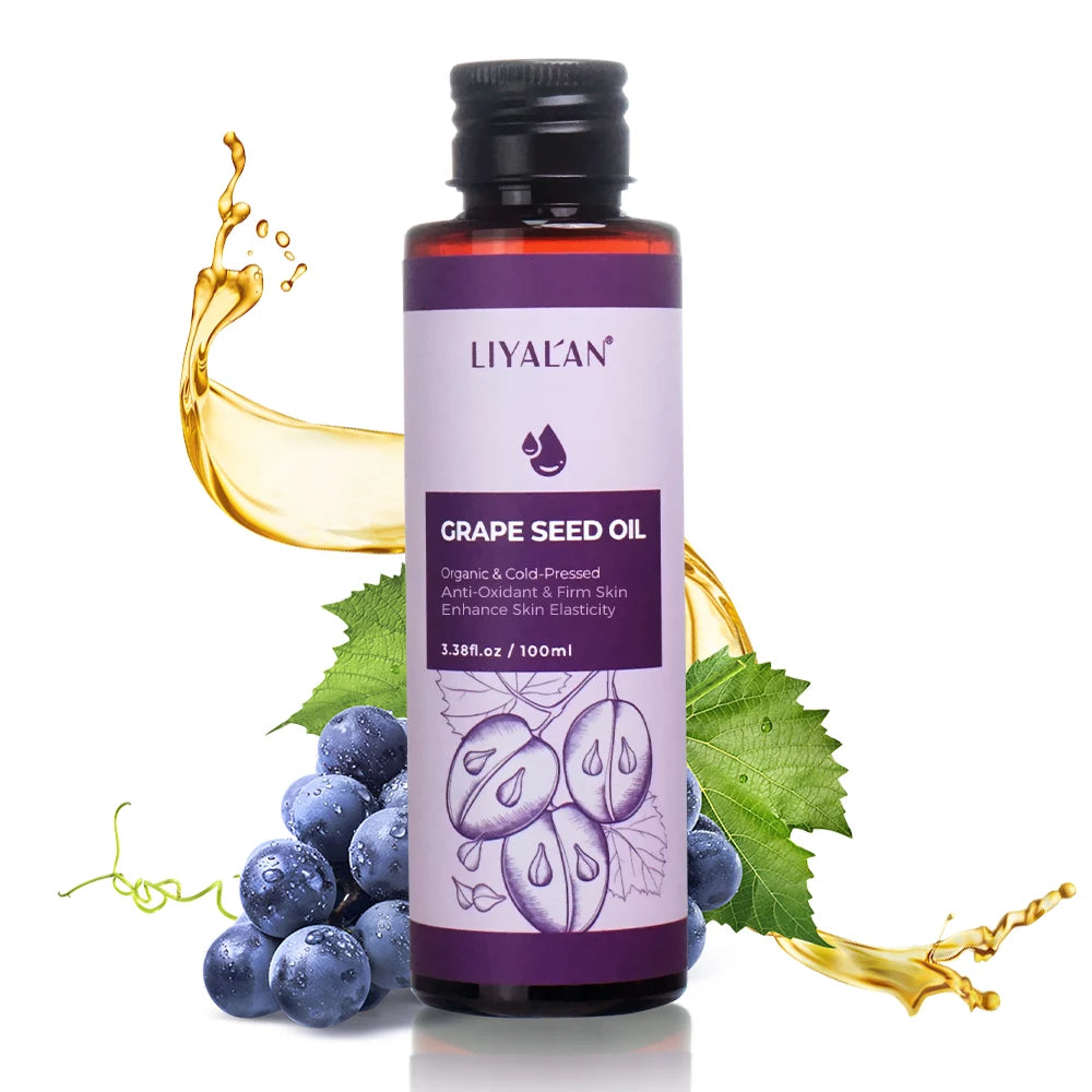 Pure Jojoba Oil Coconut Castor Hair Care Argan Sweet Almond Grape Rosehip Avocado Carrier Black Seed Wheat Germ Body Skin Care