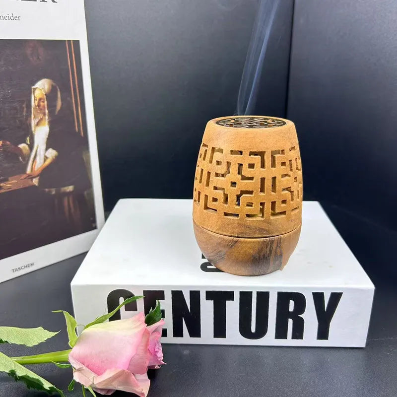 Middle Eastern Aromatherapy Furnace Hollow Shape Incense Burner European Desktop Living Room Decoration Creative Arabic