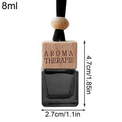Car Air Freshener Diffuser Bottle Ornaments 8ml Auto Rearview Mirror Diffuser Perfume Pendant Fragrance Diffuser Empty Bottle