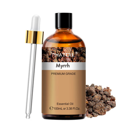 PHATOIL 100ml Aromatherapy Essential Oil-Lavender Rose Vanilla Eucalyptus Sandalwood Pine Needles for Diffuser,Candle Making