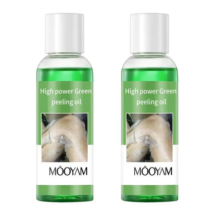 Green Exfoliating Oil Licorice Extract Face Body Soften Moisturizing Peeling Oil Deep Gentle Cleaning Pores Daily Body Care