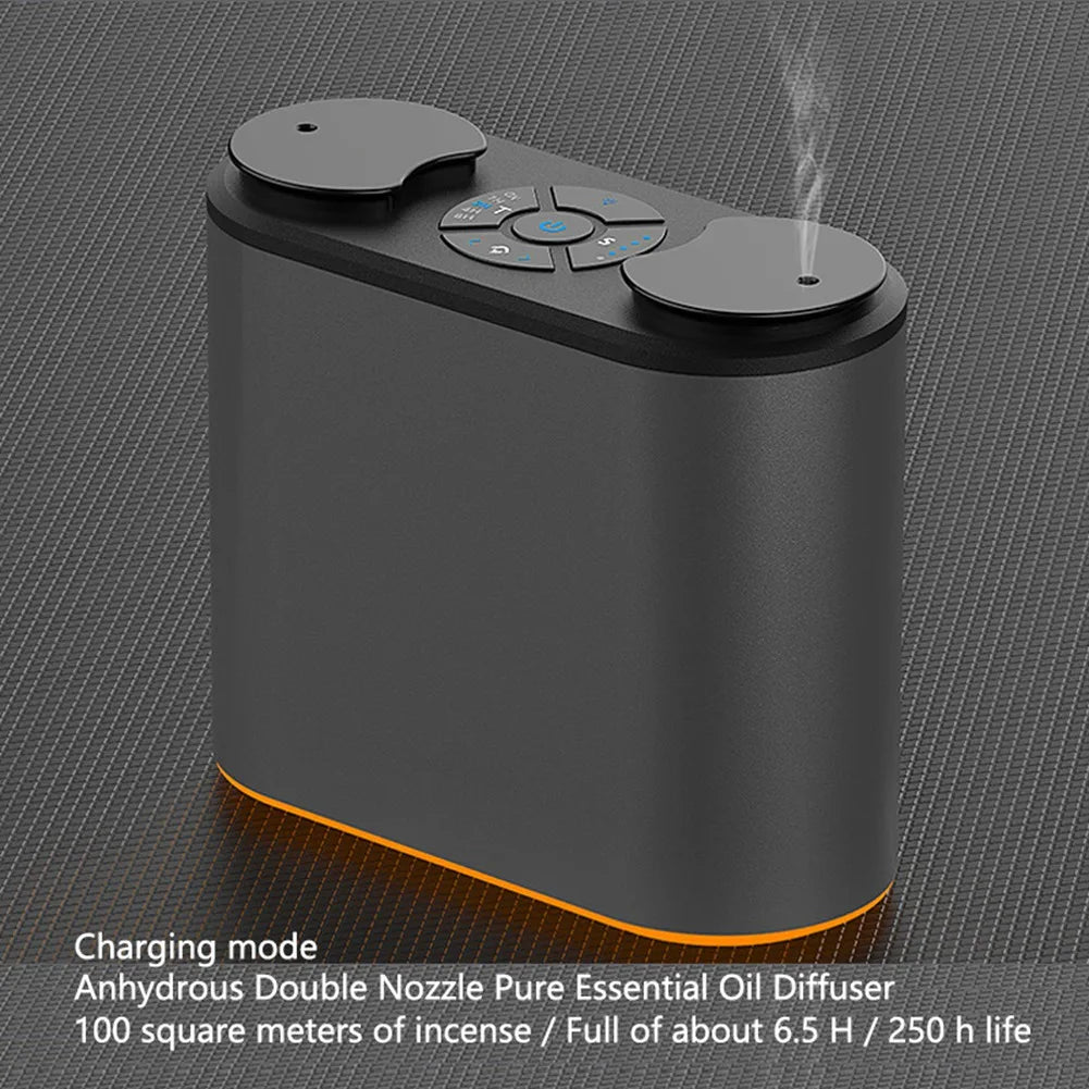 AFOURT-Waterless Aromatherapy Diffuser Aroma Diffuser USB Scent Nebulizer Air Humidifier Essential Oil For Home Hotel