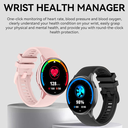 VALDUS VS41 Pro AMOLED NFC Smartwatch Man Woman Fitness Heart Rate Blood Pressure Track BT Call Waterproof 2026 New Smart Watch