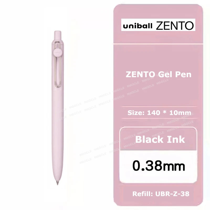 New Uniball Gel Ink Pen 0.5/0.38mm Multiple Colors Rod Smudge-Proof Fine Writing Without Fatigue Notes Journaling Drawing Tools