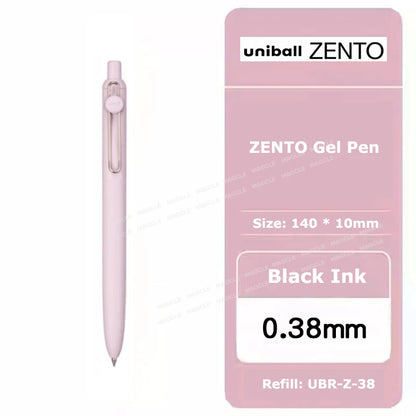 New Uniball Gel Ink Pen 0.5/0.38mm Multiple Colors Rod Smudge-Proof Fine Writing Without Fatigue Notes Journaling Drawing Tools