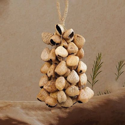 Nut Shell Hand Bells Meditation Diapason Hand Bell Mindfulness Yoga Relaxation Wind Chime Sound Healing Musical Instruments Bell