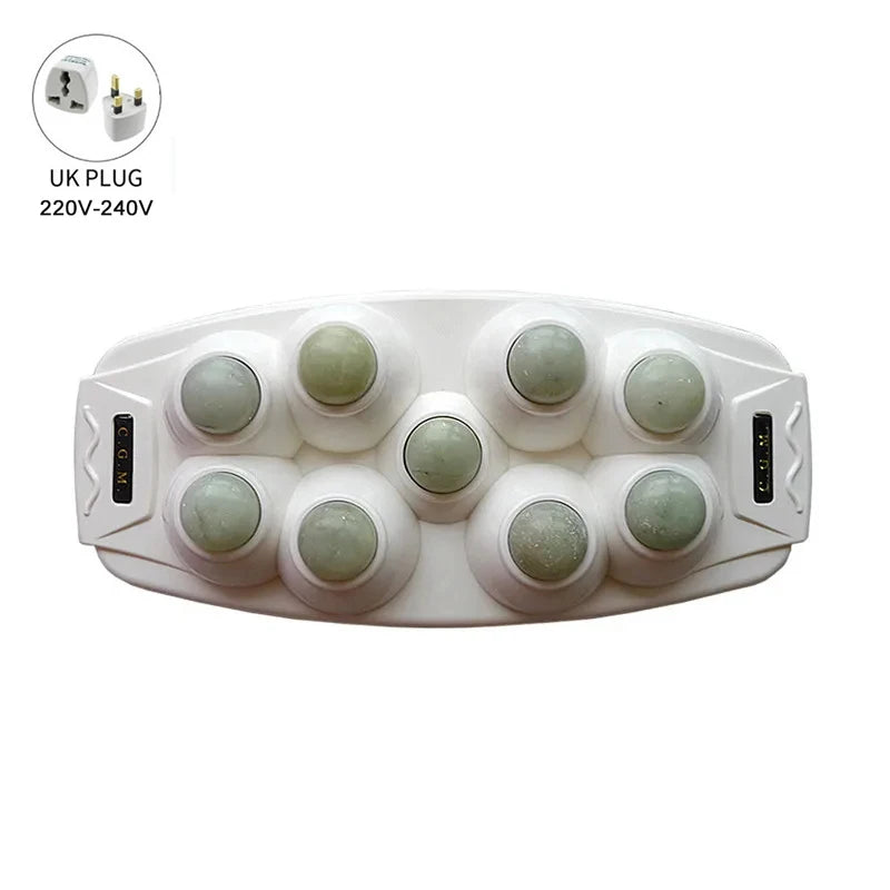 Heat Therapy Natural Jade Massageadon Physical Therapeutic Device For Body Tens Massage Relaxation and Muscle Stimulator