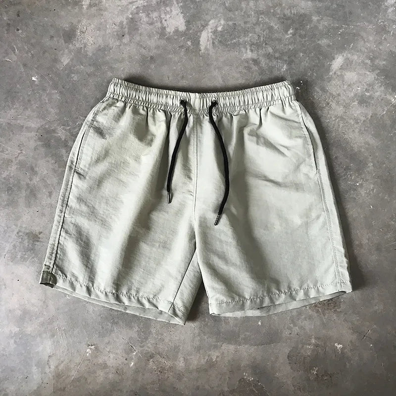 Men Summer Swim Shorts Trunks Beach Board Shorts waterproof Men's Running Sports Surffing Casual Short pants beach fitness pants