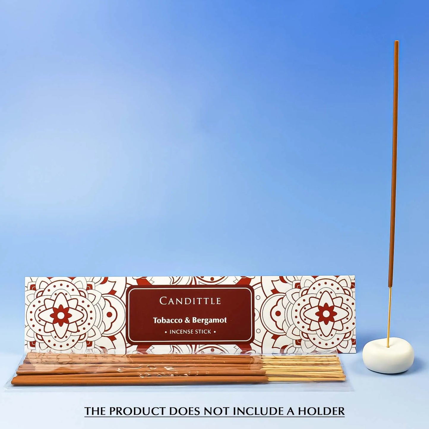 Tobacco & Bergamot Scented Incense Stick for Home Fragrance Meditation Yoga Remove Odor Relex