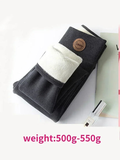 Winter Women Leggings Cotton Velvet Fleece Tight Pants Female Legging High Waist Thermal Stretch Thick Warm Leggings for Women