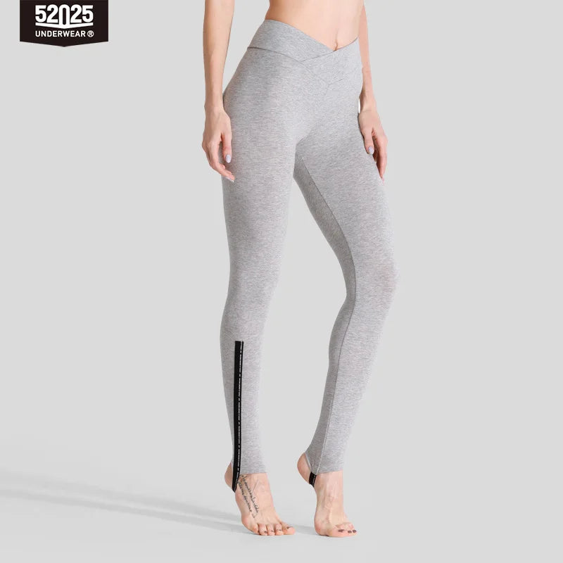 52025 Women's Thermal Stirrup Leggings – Body Shaping, Push-Up Fitness & Yoga Pants. Comfortable, Supportive Athletic Leggings
