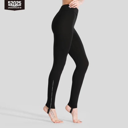 52025 Women's Thermal Stirrup Leggings – Body Shaping, Push-Up Fitness & Yoga Pants. Comfortable, Supportive Athletic Leggings